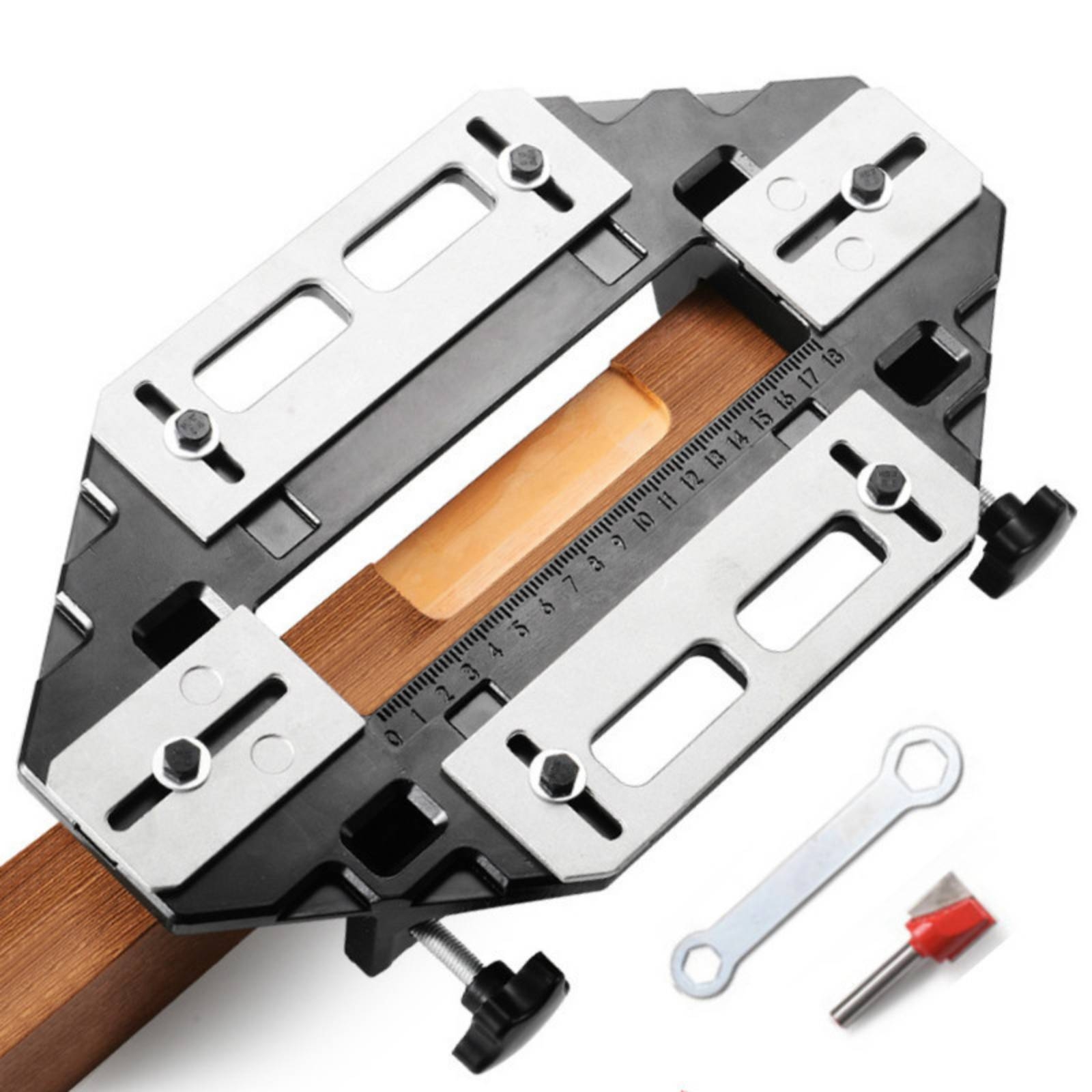 Woodworking Jig - Menteşe Montaj Aparatı, Hassas Kapı Menteşesi