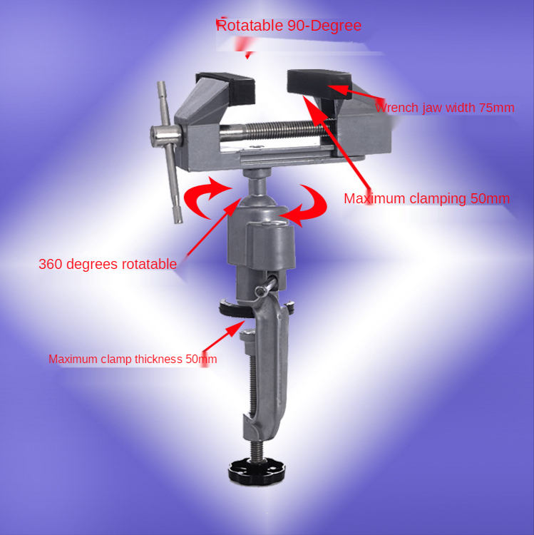 Masa Mengene 360 Derece Dönen  - Woodworking Vise Types incelemesi ve fiyatı