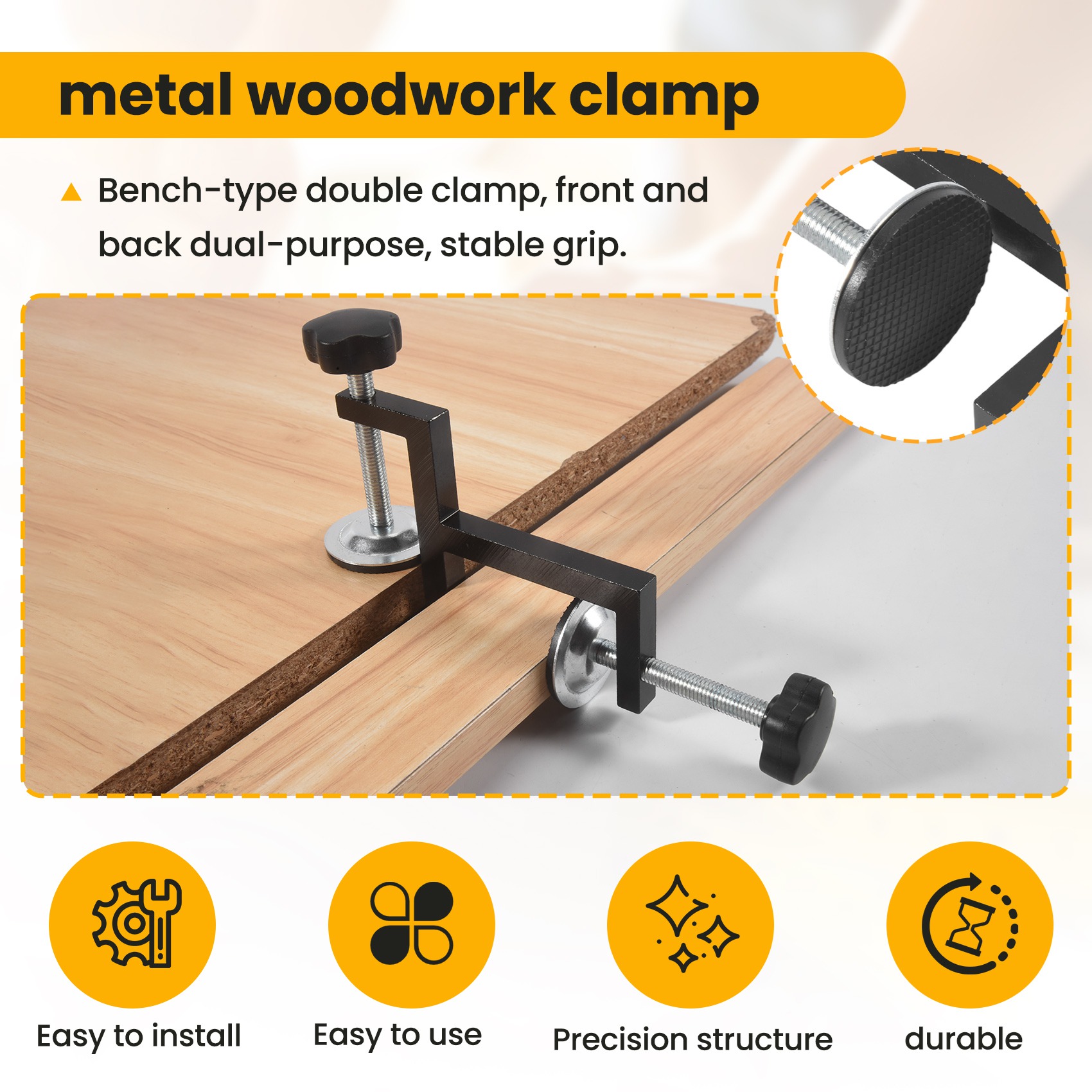 A93Z Güçlü Y-Tipi Kelepçe Ağaç - Woodworking Vise Types incelemesi ve fiyatı