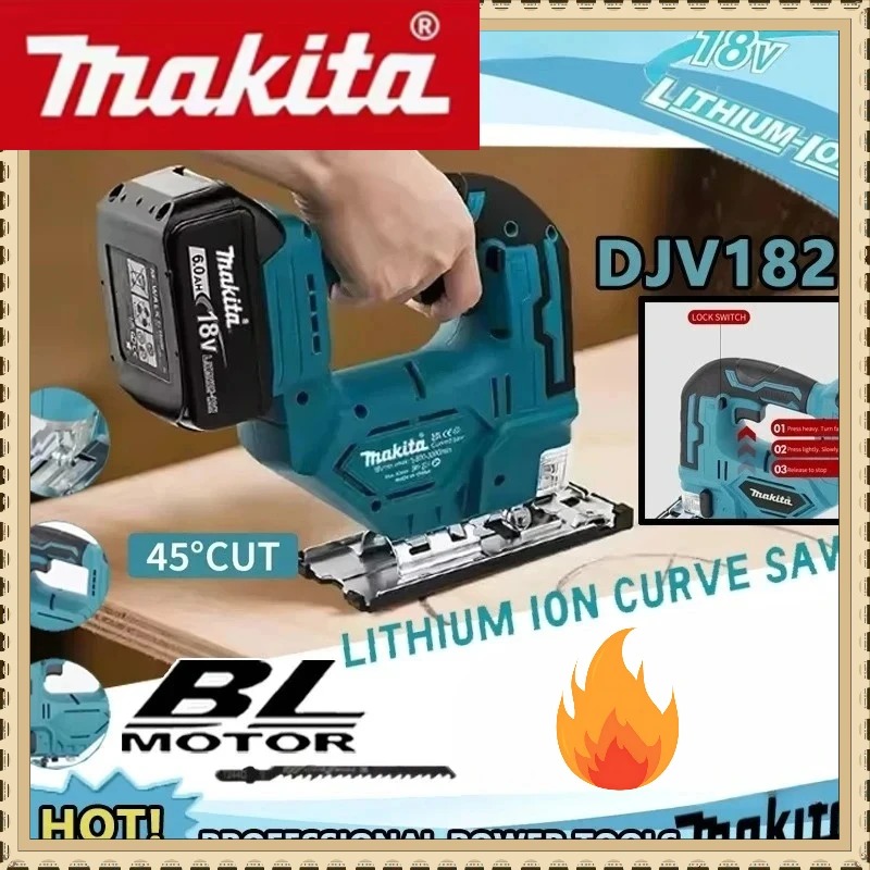 Makita DJV182 Fırçasız Elektri - Woodworking Asmr incelemesi ve fiyatı