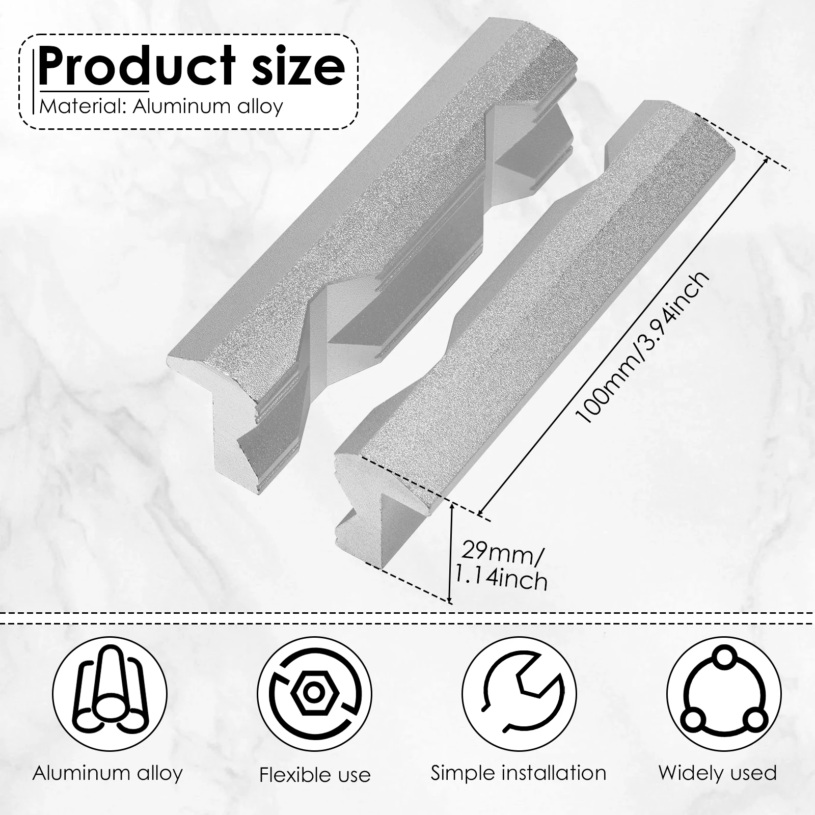 Manyetik mengene çeneleri 4/5/ - Woodworking Vise Types incelemesi ve fiyatı
