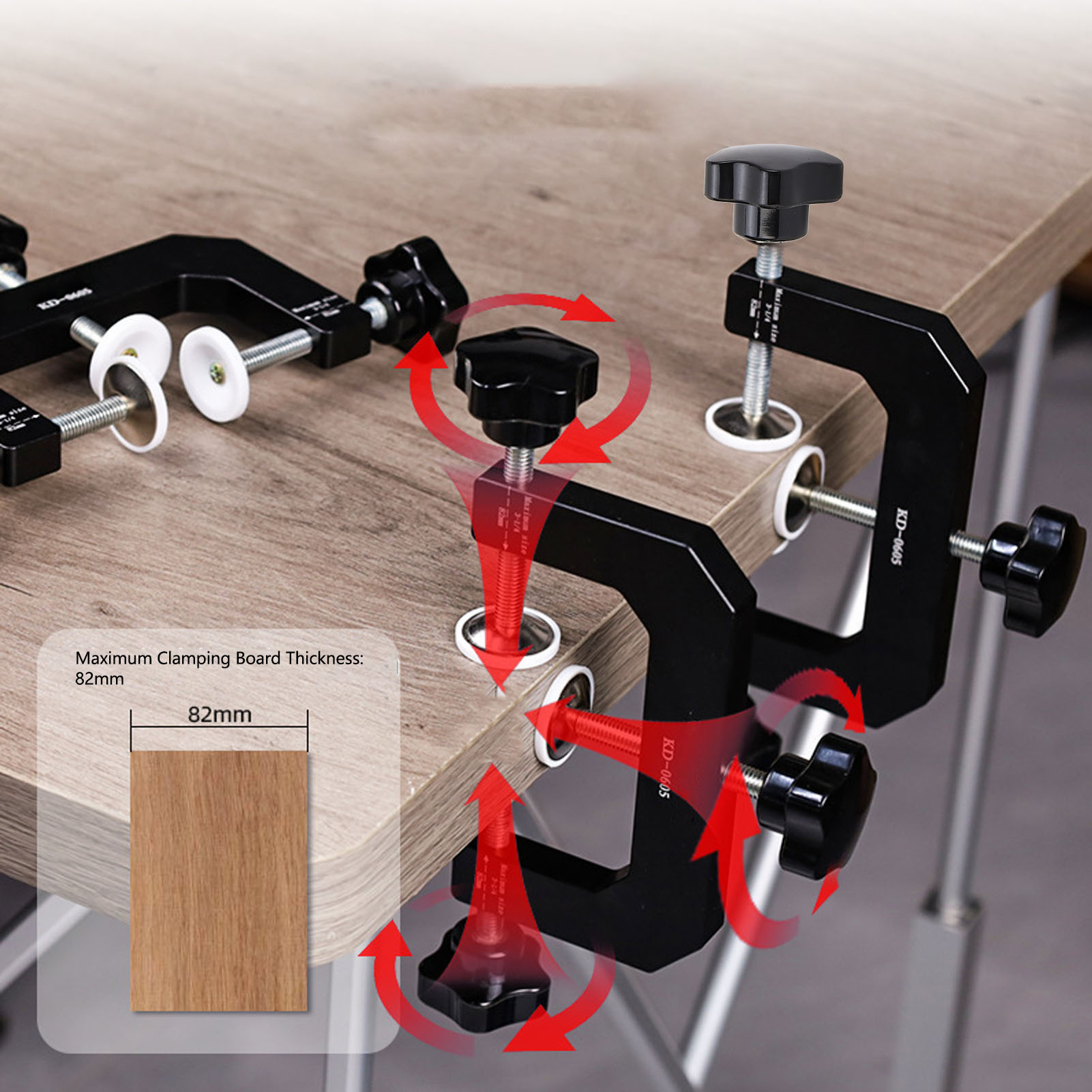 3 Yönlü G Kelepçesi Alüminyum  - Woodworking Vise Types incelemesi ve fiyatı