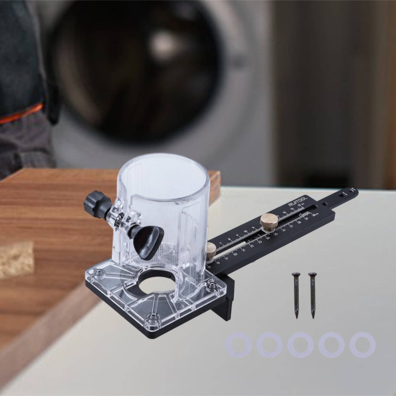 Yönlendirici Daire Kesme Apara - Woodworking Jig incelemesi ve fiyatı